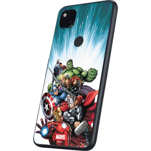 Marvel Avengers Team Google Pixel 4a Skin